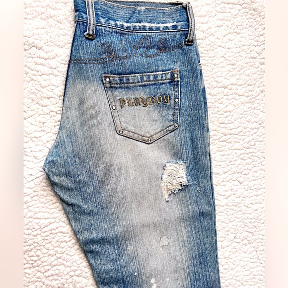 Barely Used: PLAYBOY LADIES JEANS.Rugged style jeans. - Picture 4 of 4